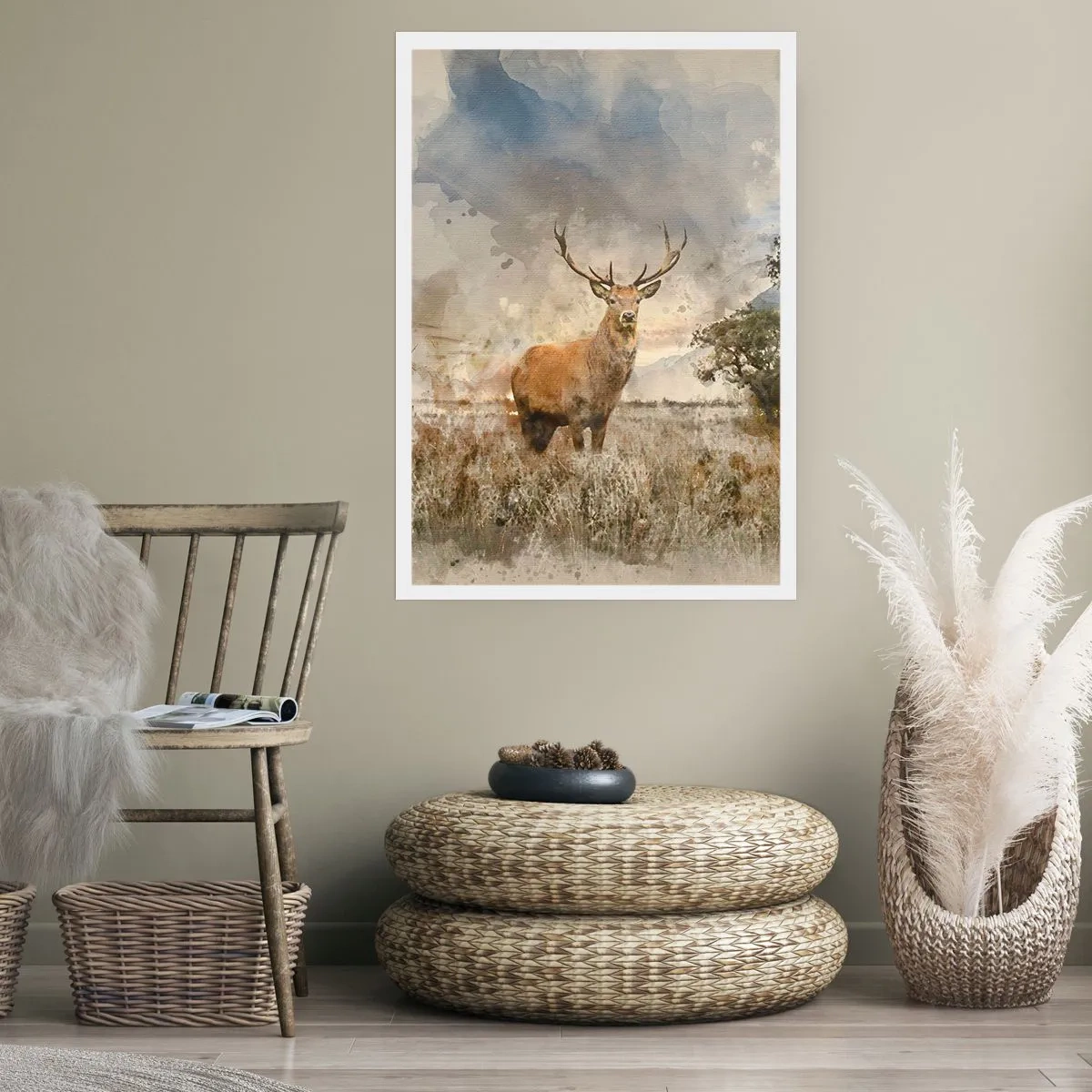 Plakat - Værdighed - styrke - værdighed - 61x91 cm