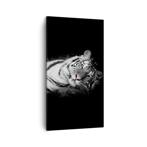 Lærredstryk - Billede på lærred - Vildskab og fred - 45x80 cm