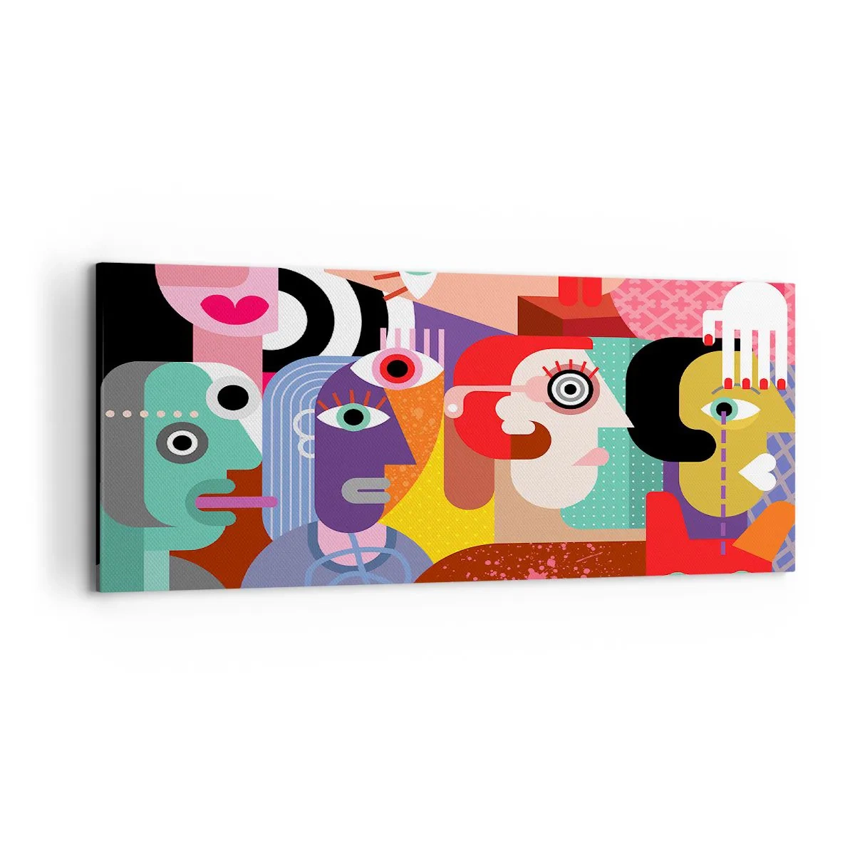 Lærredstryk - Billede på lærred - Vi fra hr. Picasso - 120x50 cm