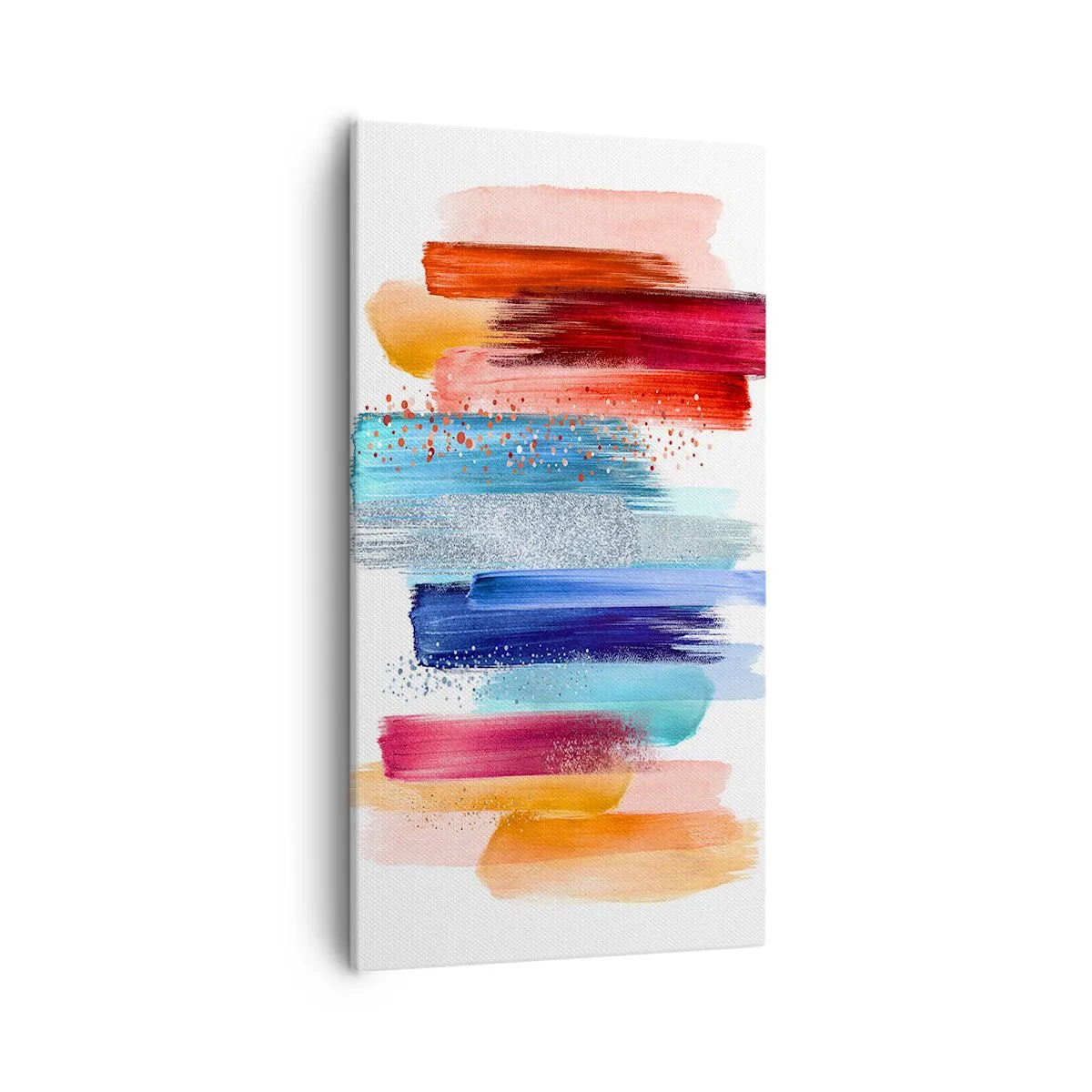 Lærredstryk - Billede på lærred - Op og ned  - 55x100 cm