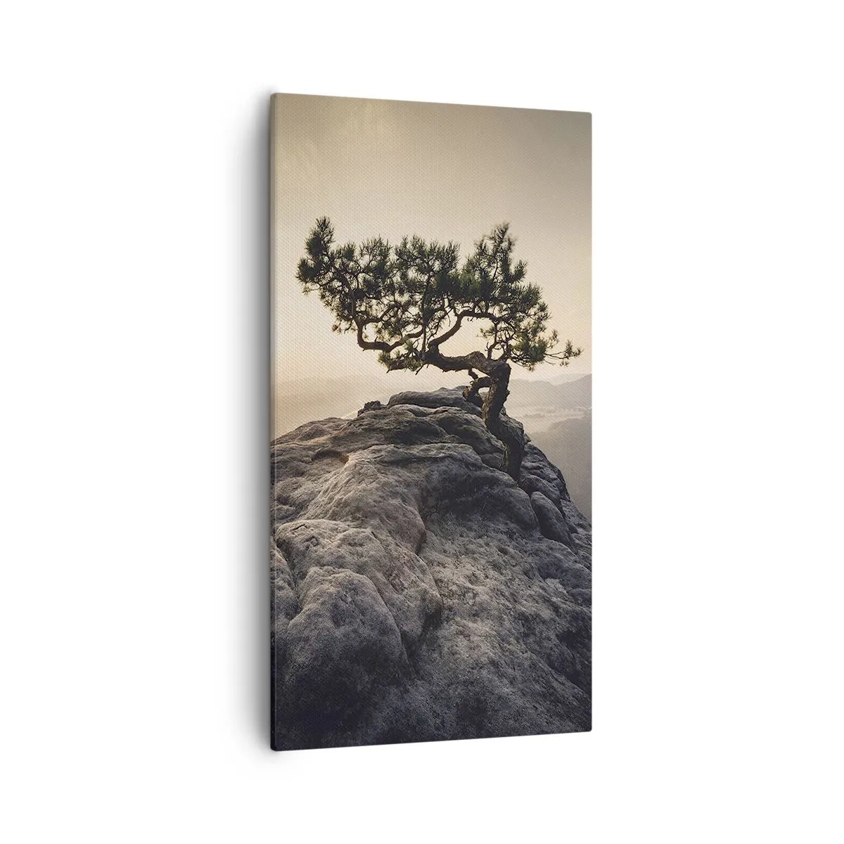Lærredstryk - Billede på lærred - Livet vinder altid - 55x100 cm