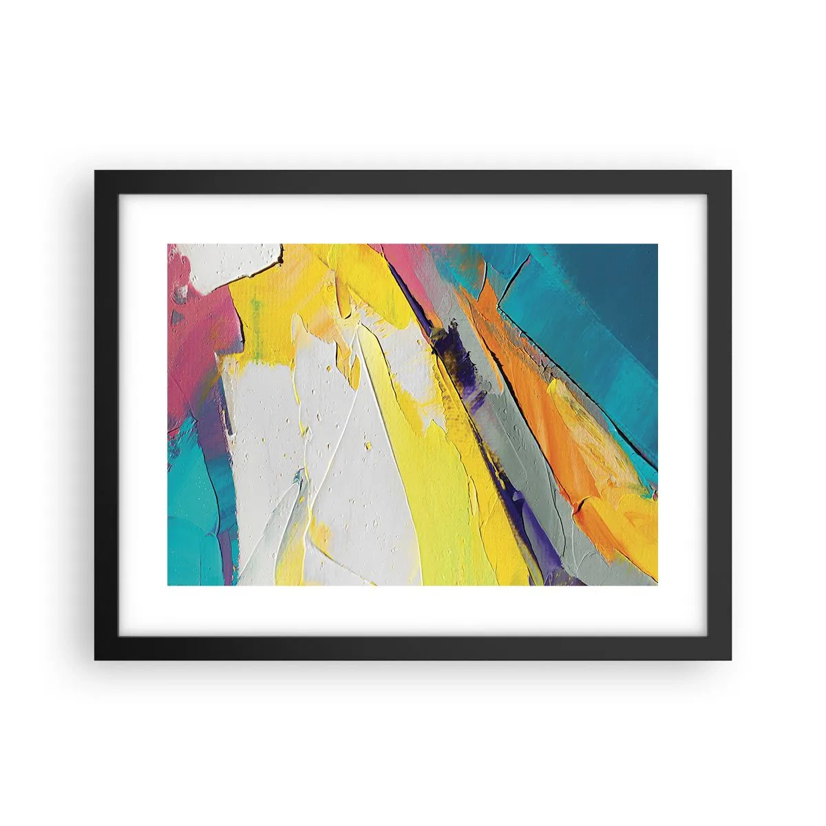 Plakat i sort ramme - Lysets anatomi - 40x30 cm