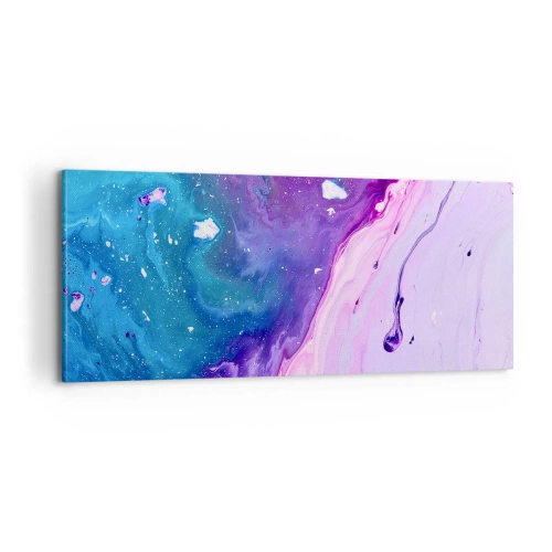 Lærredstryk - Billede på lærred - Yin og yang - 100x40 cm