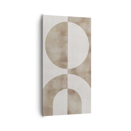 Lærredstryk - Billede på lærred - Ligheder og forskelle - 65x120 cm