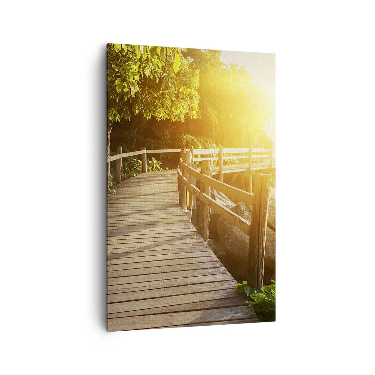 Lærredstryk - Billede på lærred - Endnu et sving, endnu et under - 80x120 cm