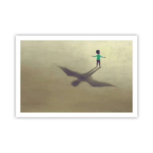 Plakat - Fremtidens helt - 91x61 cm