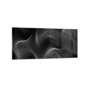 Billede på glas - Lysets dans i rummet - 120x50 cm