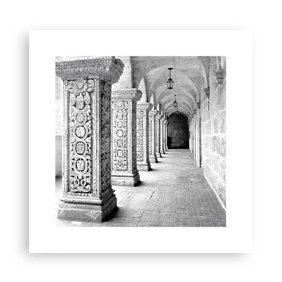 Plakat - Og hvor går det hen...? - 30x30 cm