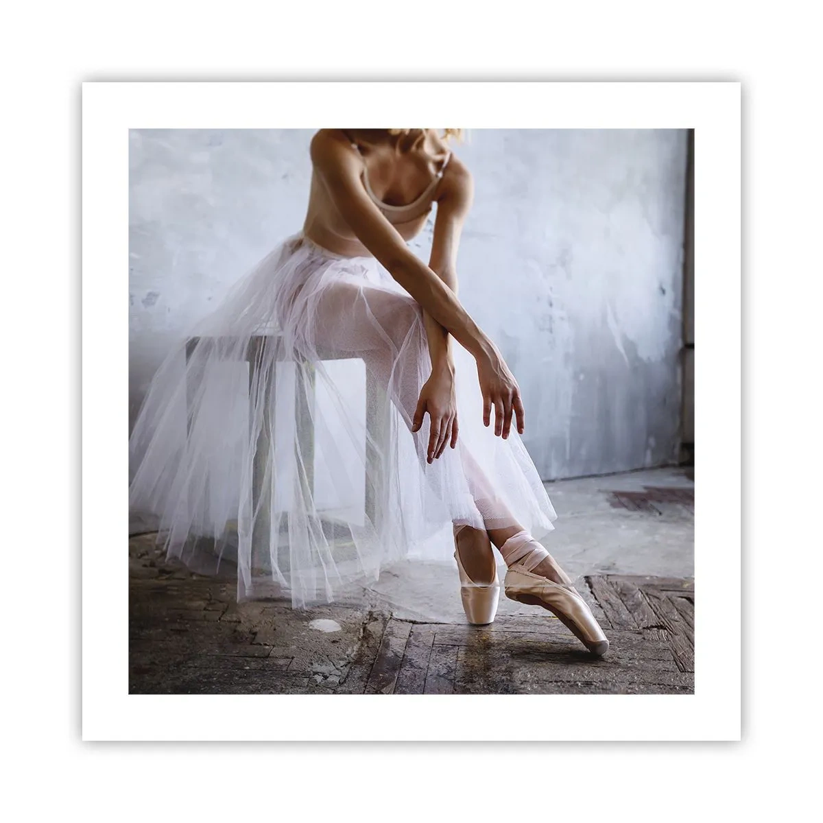 Plakat - Før rampelysene skinner - 50x50 cm