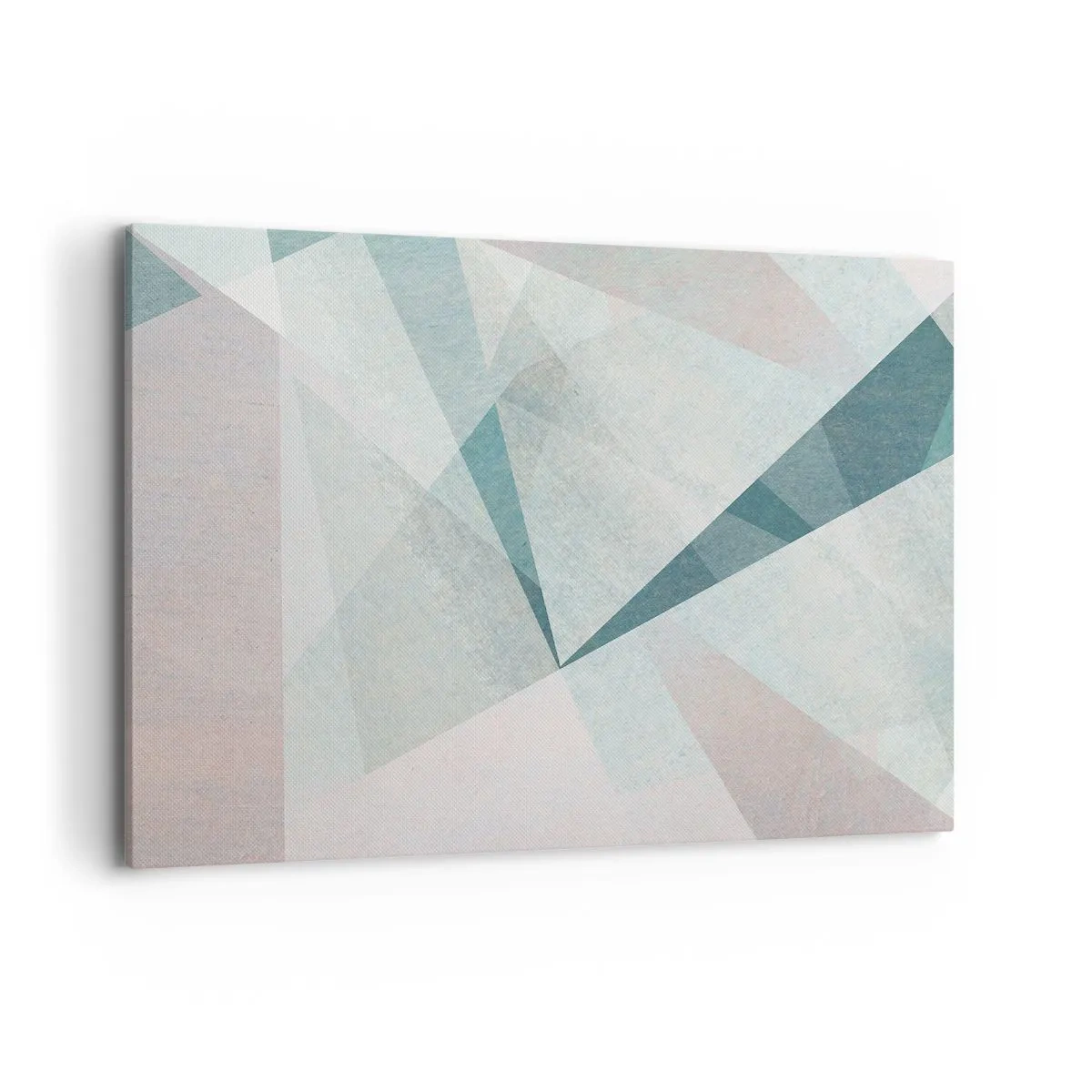 Lærredstryk - Billede på lærred - Rolig og alligevel dynamisk - 100x70 cm