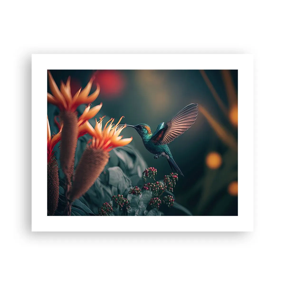 Plakat - Et virkelig farverigt liv - 50x40 cm