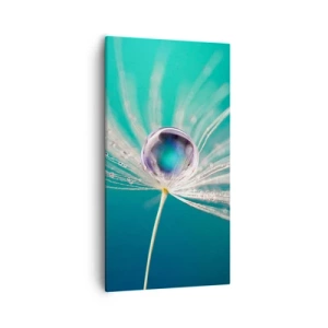 Lærredstryk - Billede på lærred - Mystisk øjeblik - 55x100 cm