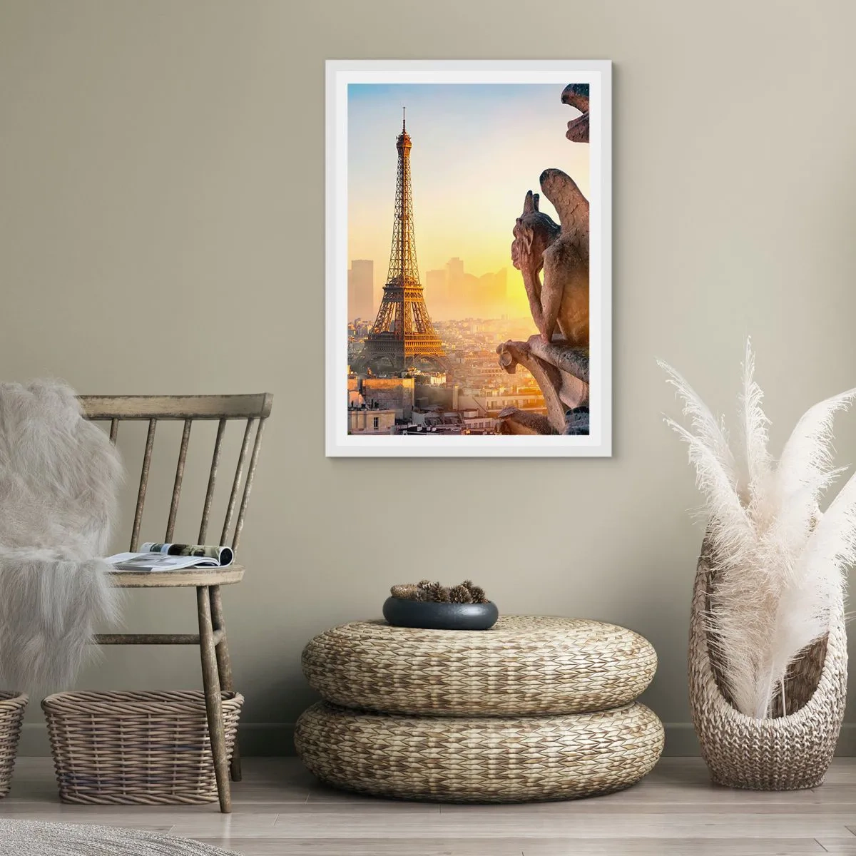 Plakat i hvid ramme - Meget har ændret sig... - 70x100 cm