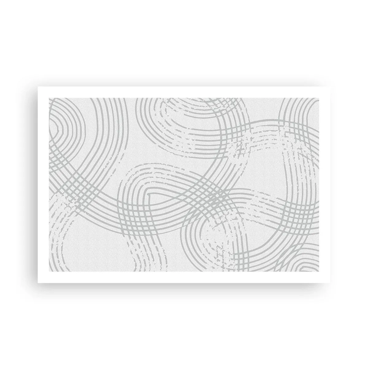 Plakat - Der er ingen lige vej - 91x61 cm