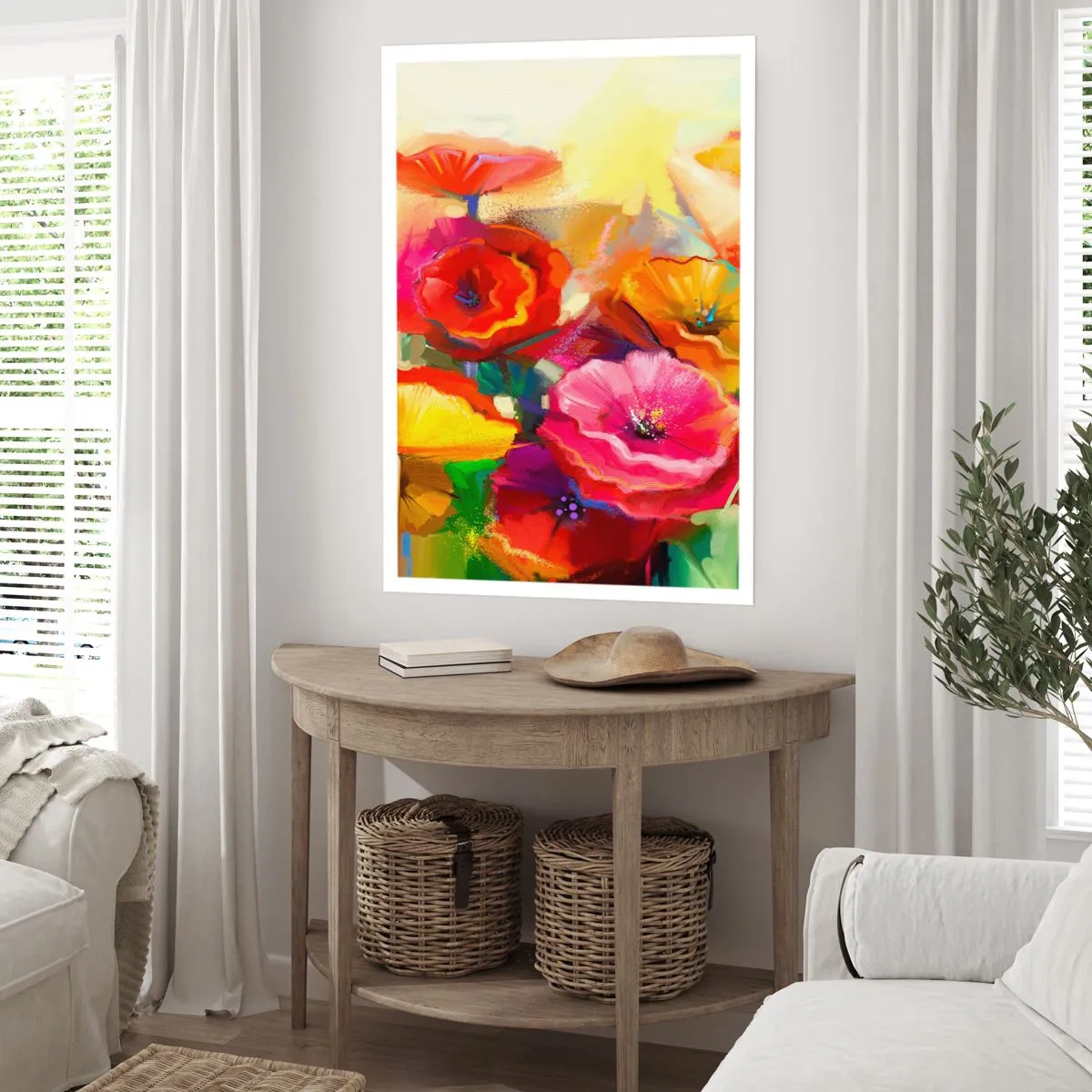 Plakat - Ikke kun rødt - 50x70 cm