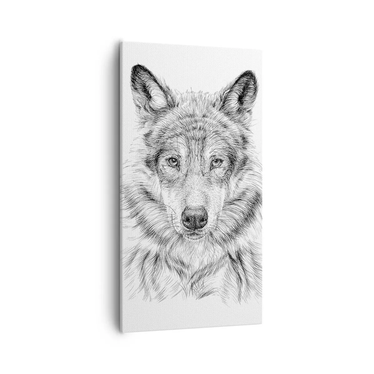 Lærredstryk - Billede på lærred - En født leder - 55x100 cm