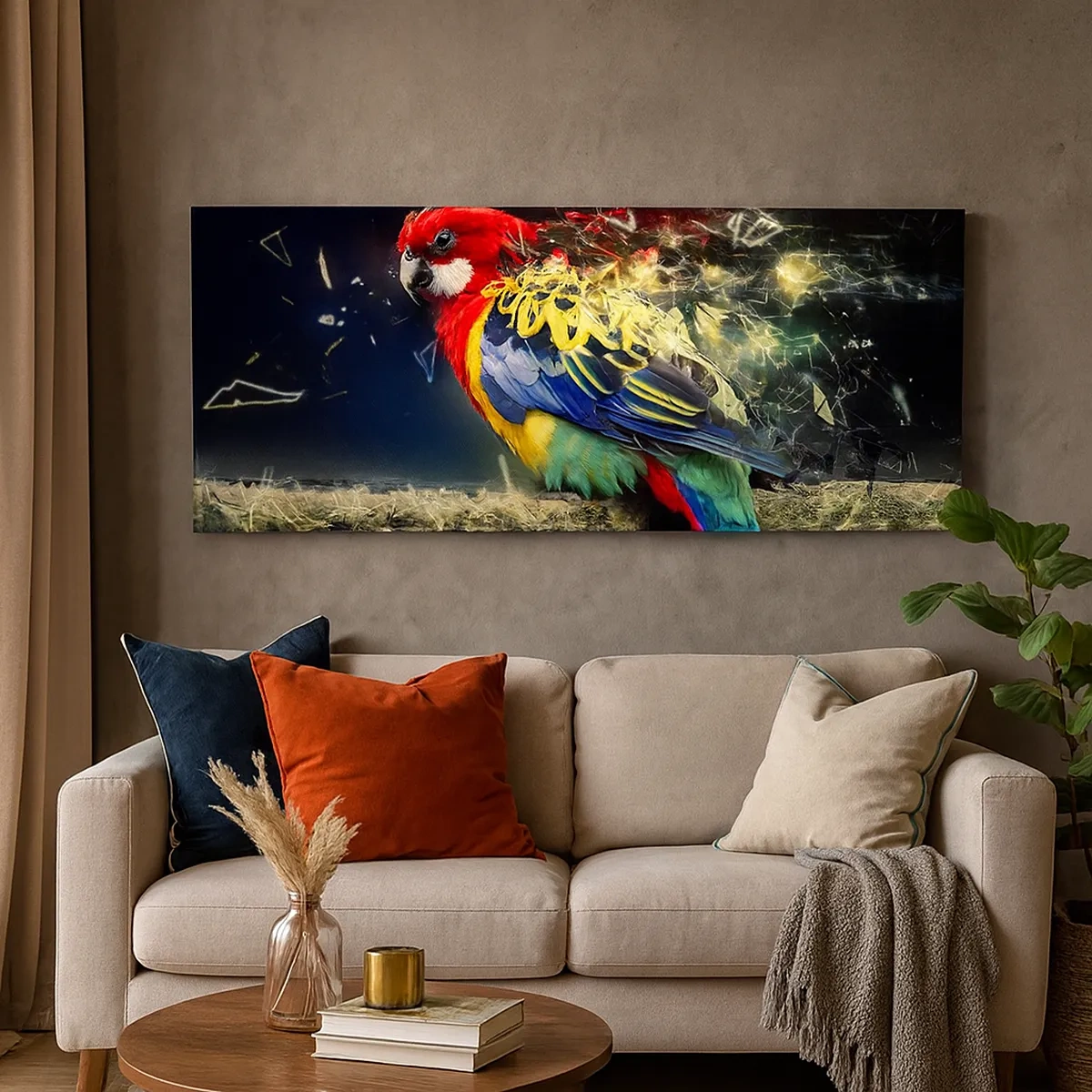 Lærredstryk - Billede på lærred - Budbringeren af udstråling - 30x30 cm