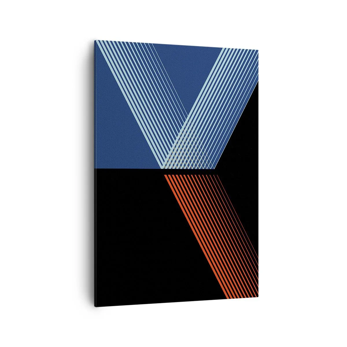 Lærredstryk - Billede på lærred - En simpel historie - 70x100 cm