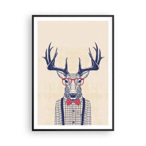 Plakat i sort ramme - Et underholdende ekstravaganza - 70x100 cm