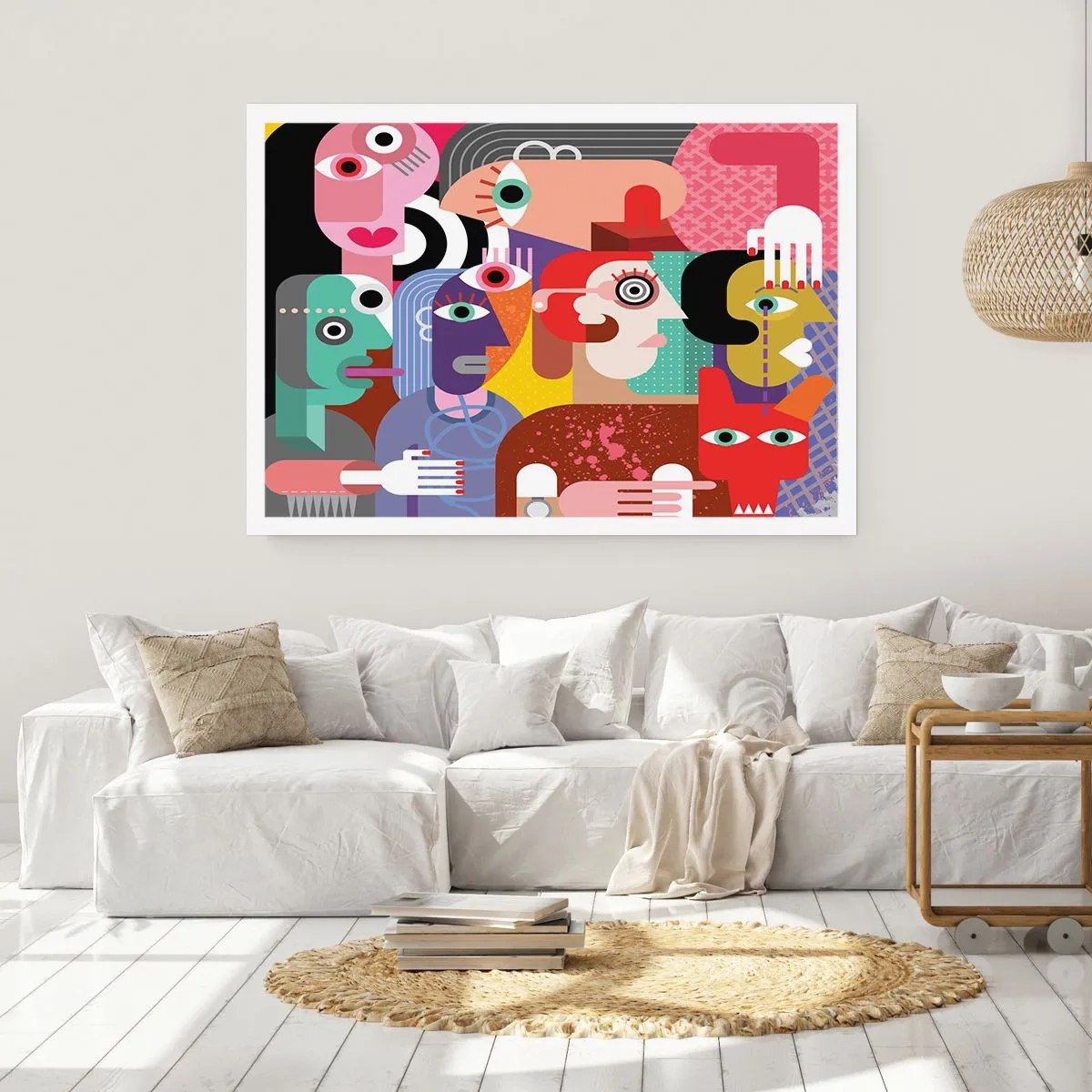 Plakat - Vi fra hr. Picasso - 40x30 cm