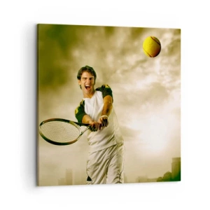 Lærredstryk - Billede på lærred - Energi og glæde - 50x50 cm