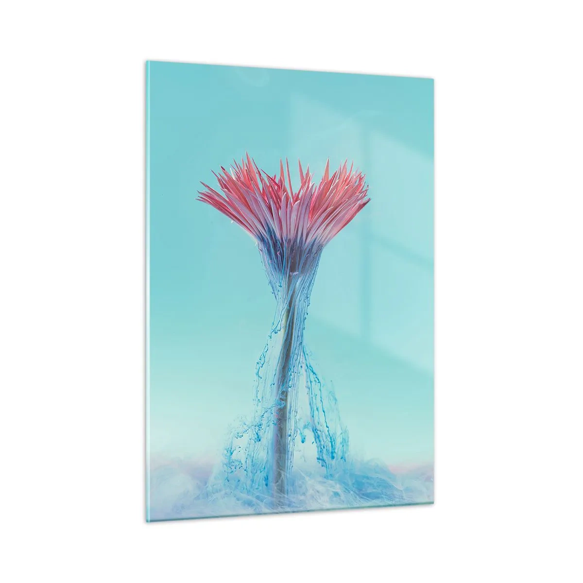 Billede på glas - I en nærende omfavnelse - 50x70 cm