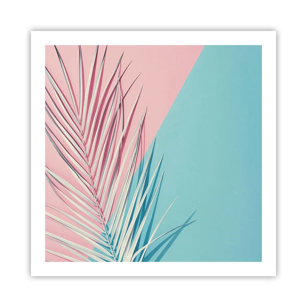 Plakat - Tropisk indtryk - 60x60 cm