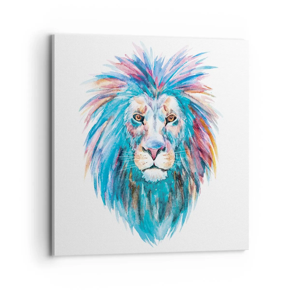 Lærredstryk - Billede på lærred - En elektrificerende aura - 70x70 cm