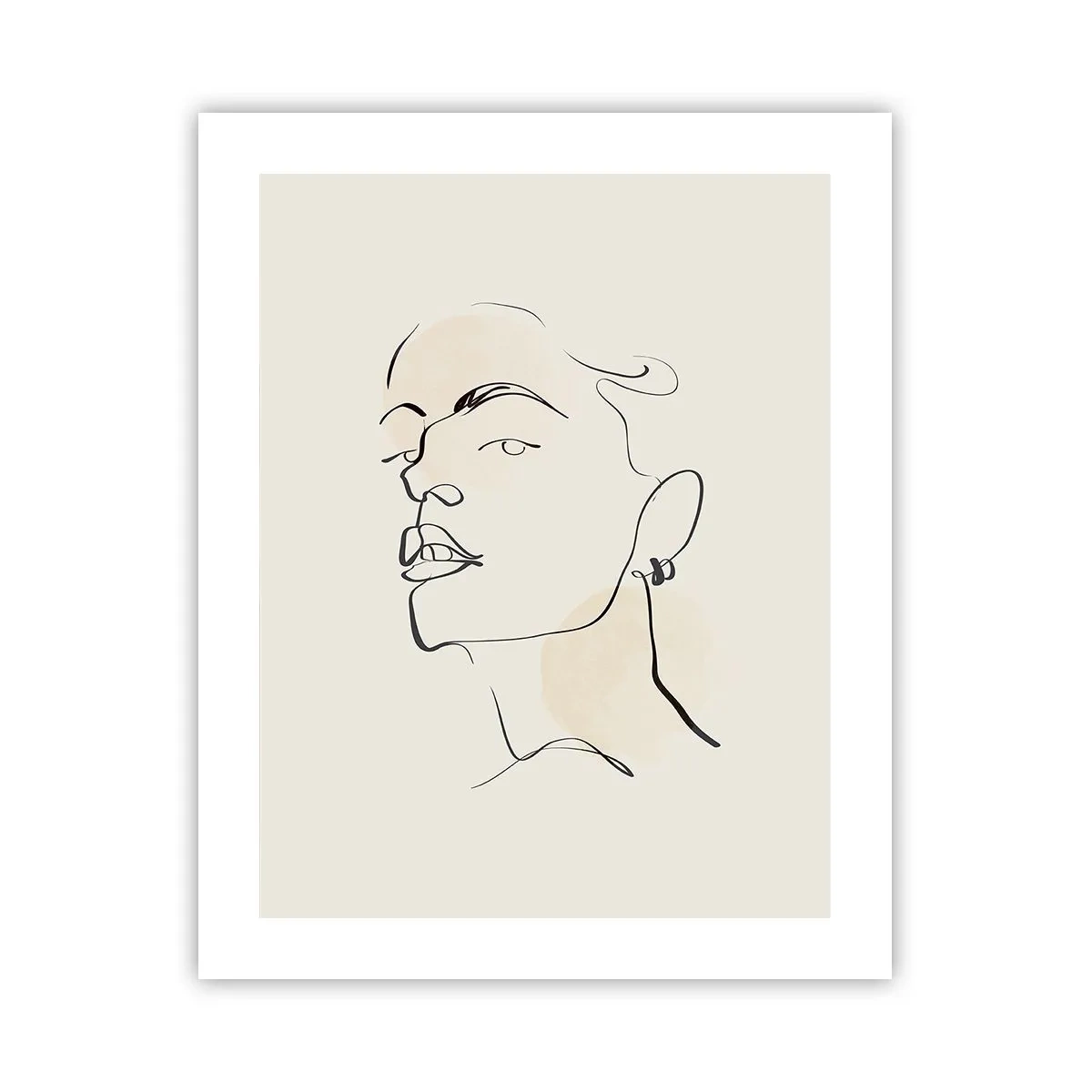 Plakat - Et stolt blik - 40x50 cm