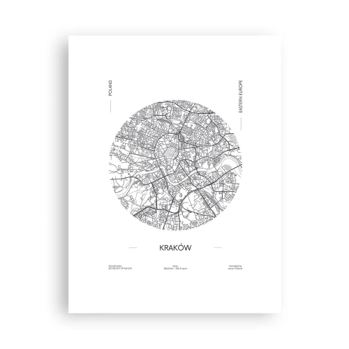 Plakat - Krakows anatomi - 30x40 cm