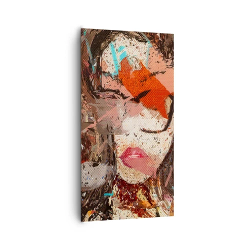 Lærredstryk - Billede på lærred - Ingen ved, hvordan du virkelig er - 65x120 cm