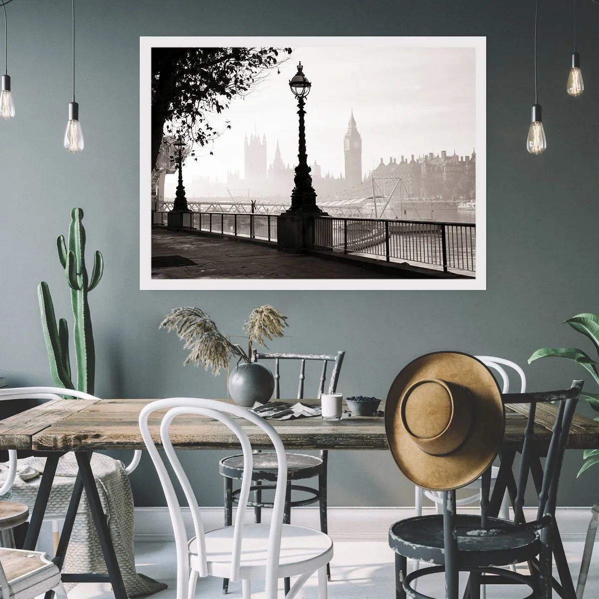 Plakat - London morgen - 91x61 cm