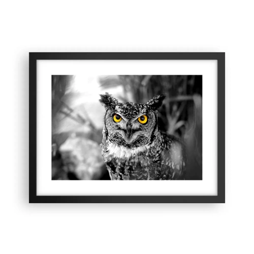 Plakat i sort ramme - Intet kan skjules - 40x30 cm