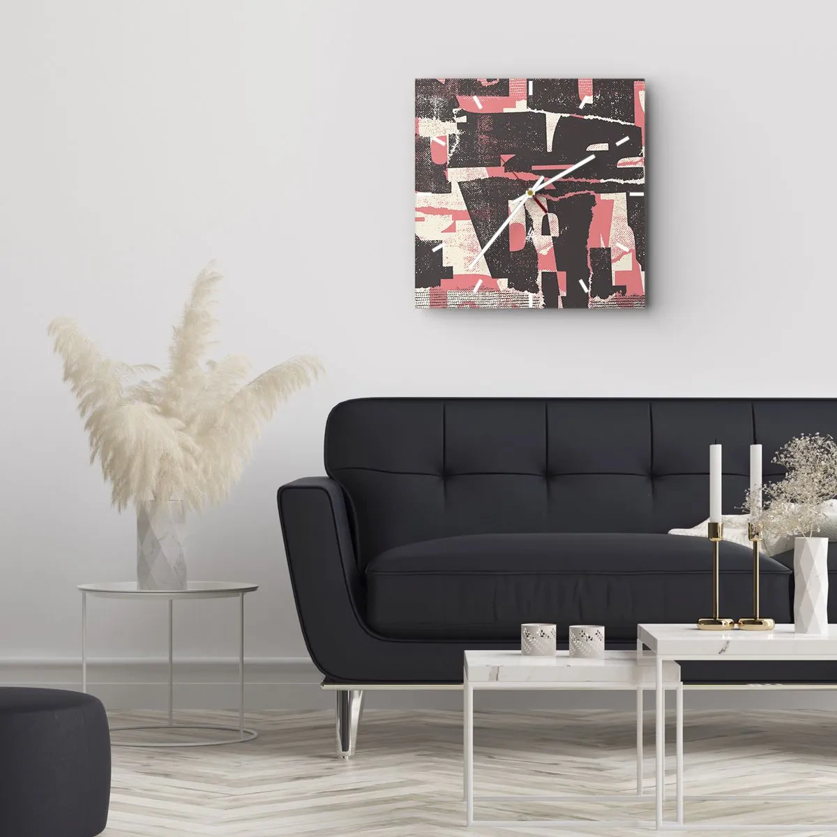 Vægur, Uret - Al trængsel og travlhed - 30x30 cm