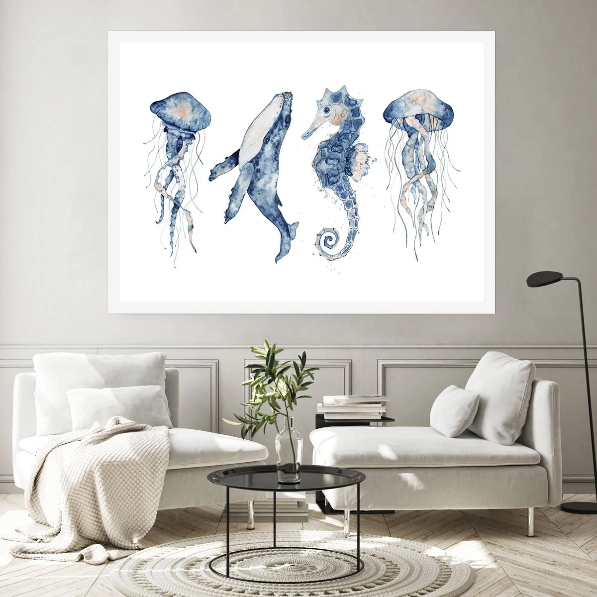 Plakat - Havets vidundere - 70x50 cm