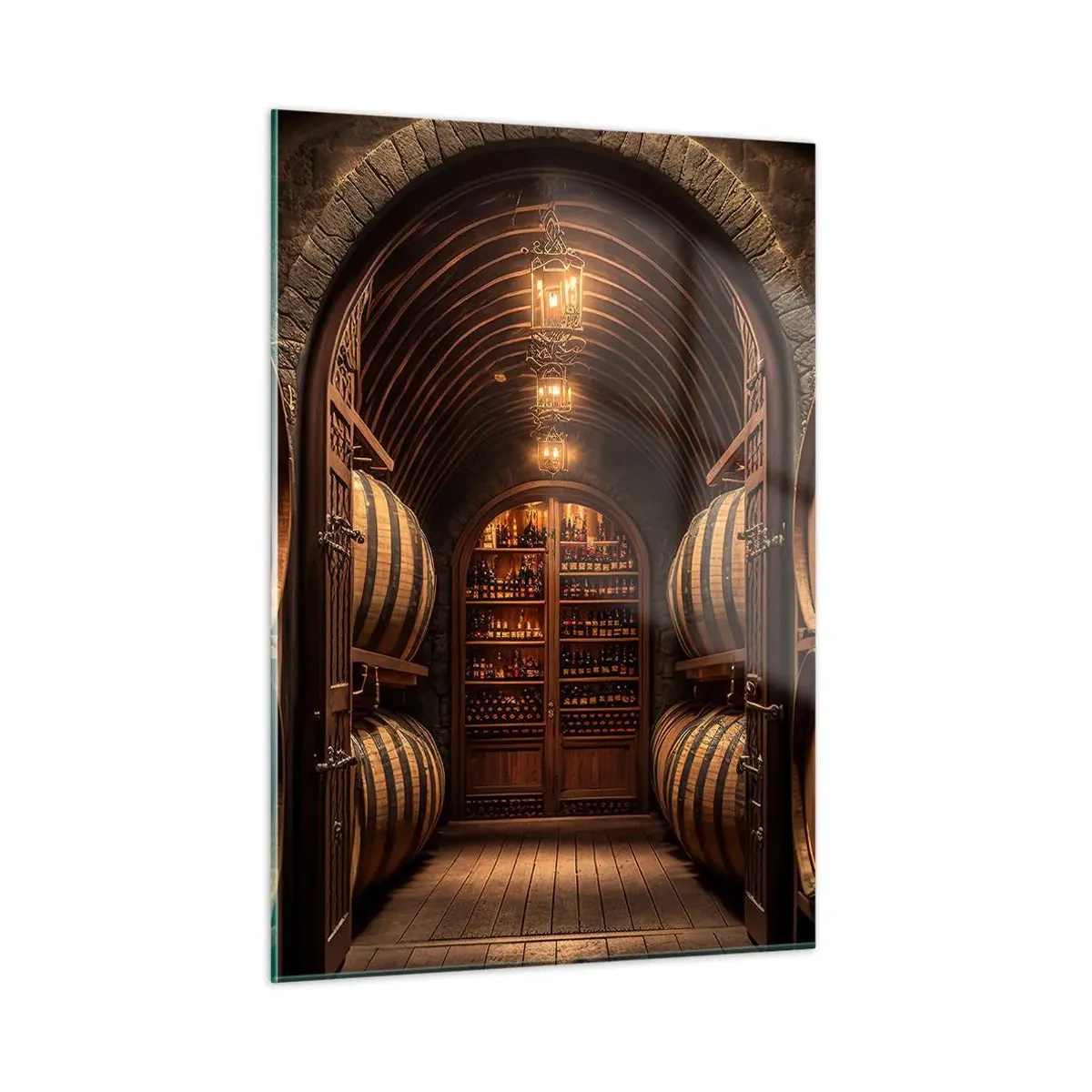 Billede på glas - Atmosfærisk kælder - 50x70 cm