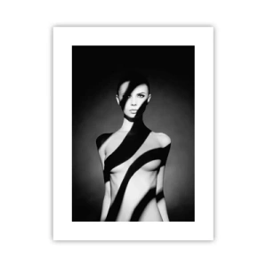 Plakat - I blænding og skygge - 30x40 cm