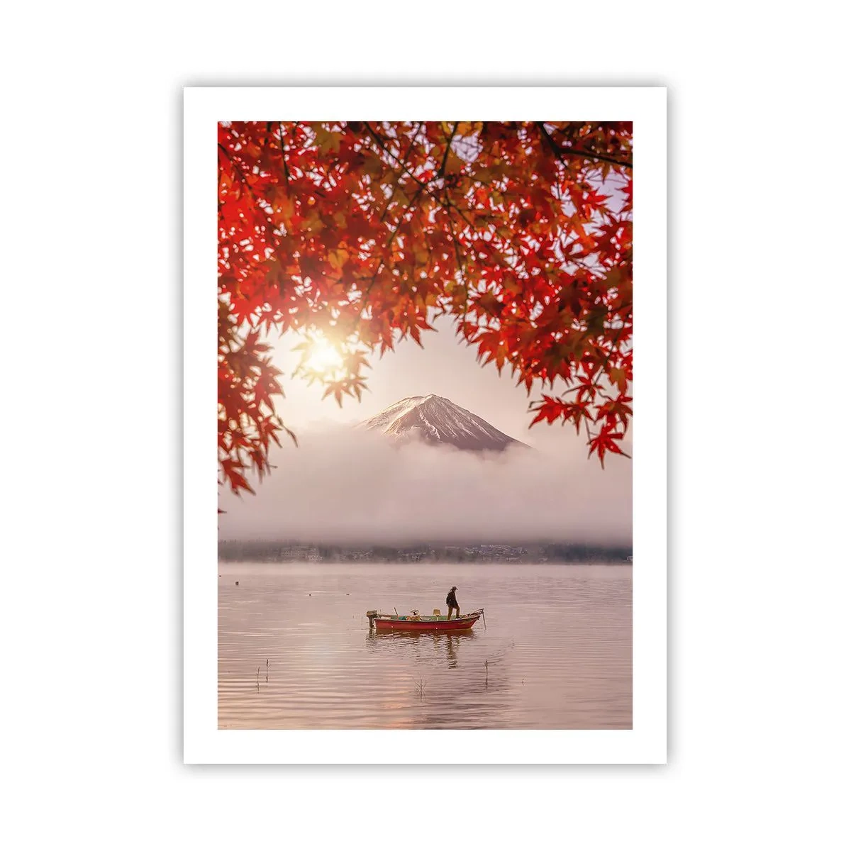 Plakat - I en japansk atmosfære - 50x70 cm