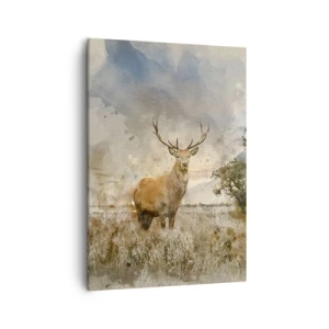 Lærredstryk - Billede på lærred - Værdighed - styrke - værdighed - 50x70 cm