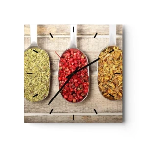 Vægur, Uret - Magi i køkkenet - 40x40 cm