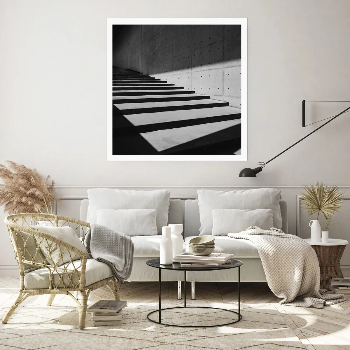 Plakat - Modernismens rå skønhed - 60x60 cm