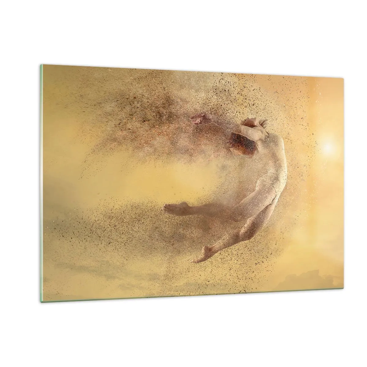 Billede på glas - I dansende henrykkelse - 120x80 cm