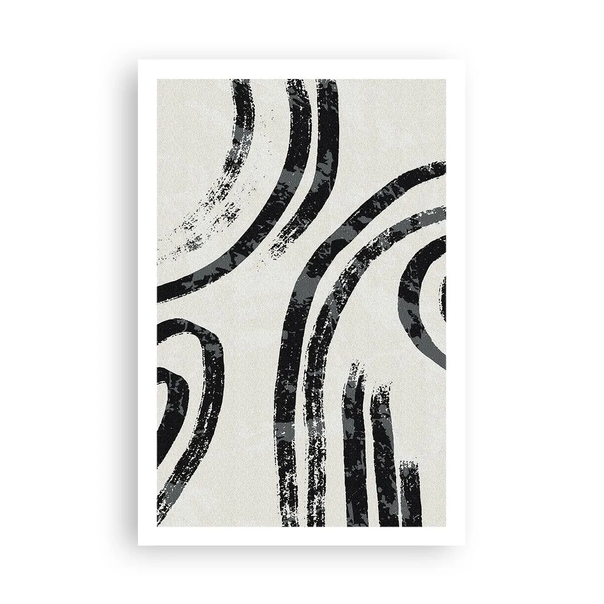 Plakat - Halvt stoppet - 61x91 cm