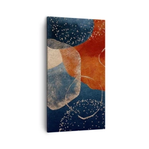 Lærredstryk - Billede på lærred - Lethed i tilværelsen - 45x80 cm