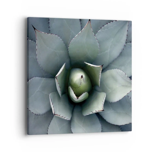 Lærredstryk - Billede på lærred - Lokkemad og advarsler - 40x40 cm