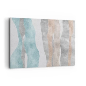 Lærredstryk - Billede på lærred - En undersøgelse af intimitet - 120x80 cm