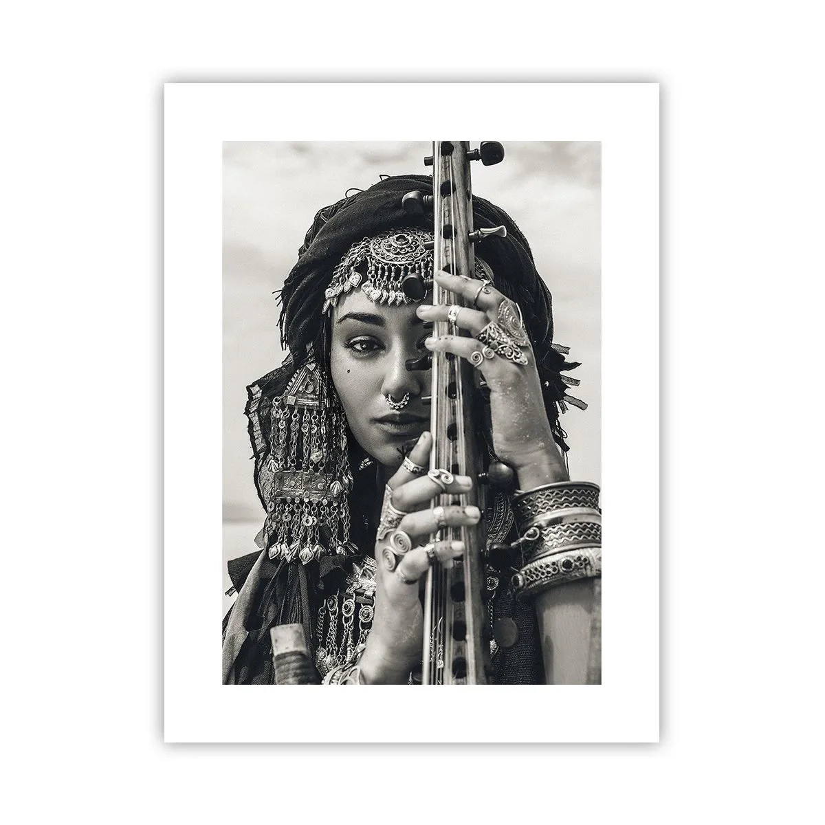 Plakat - Selve den orientalske musik - 30x40 cm