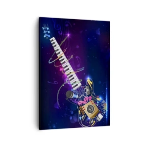 Lærredstryk - Billede på lærred - Og alt er i orden - 50x70 cm