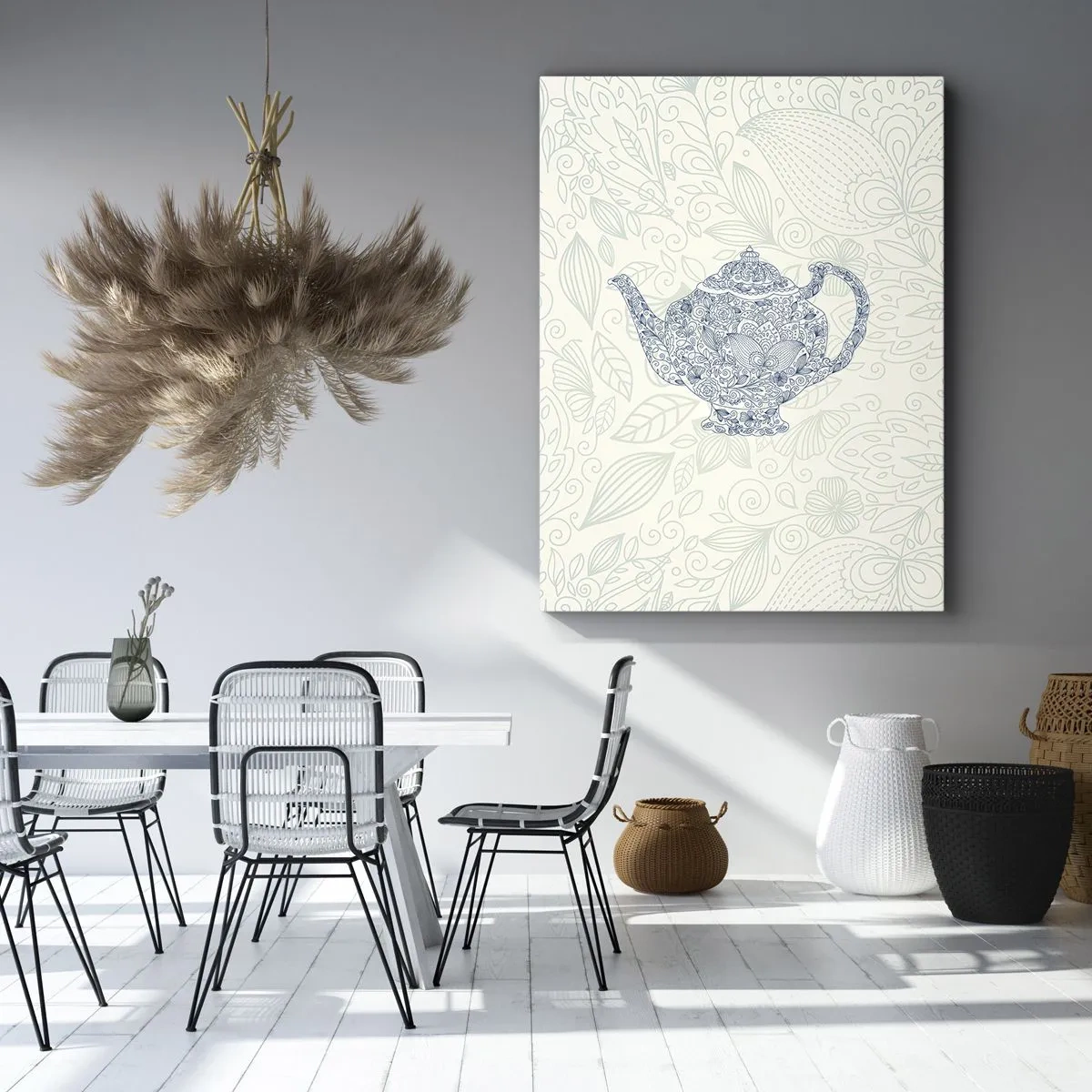 Lærredstryk - Billede på lærred - Teens charme - 50x70 cm
