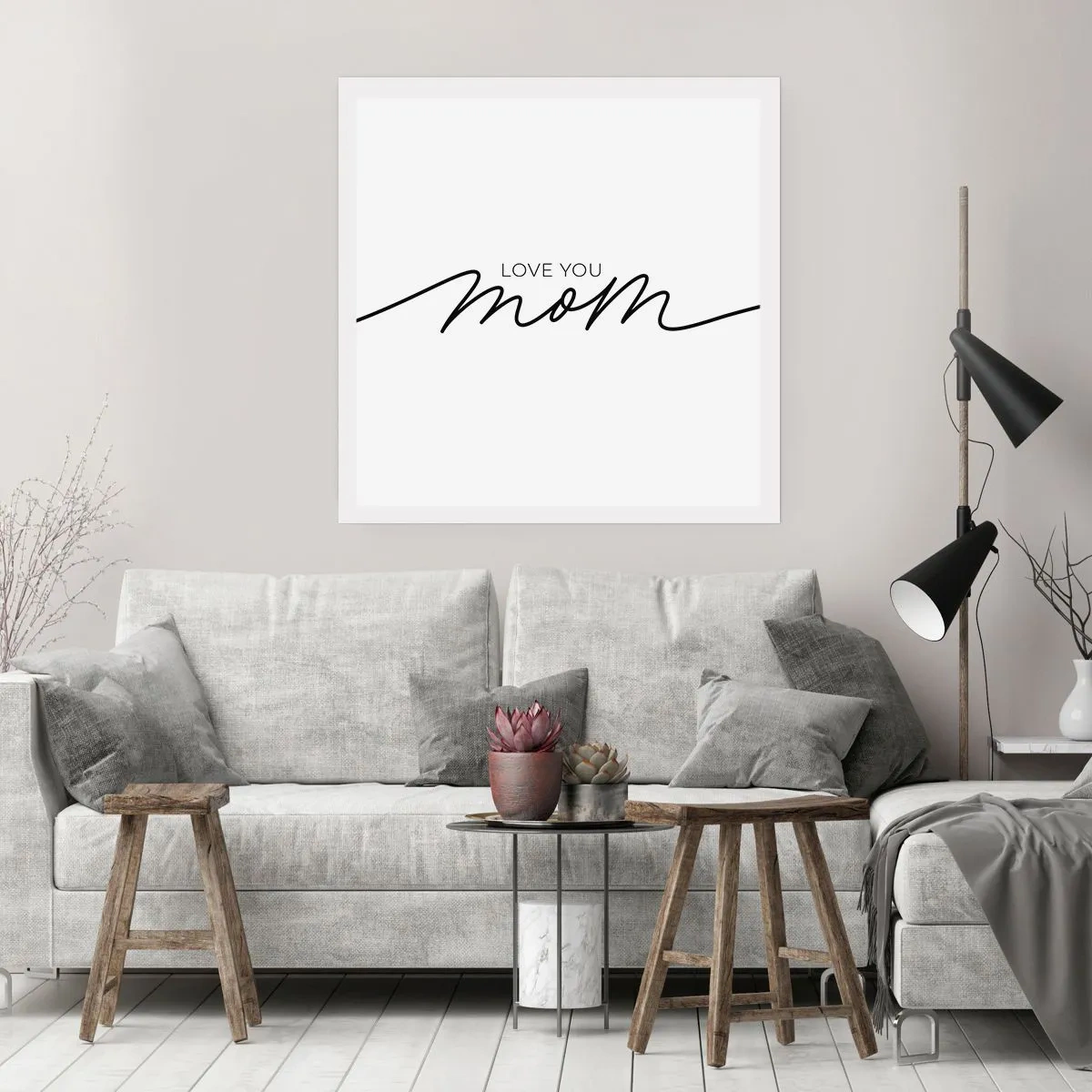 Plakat - Stor følelse - 40x40 cm